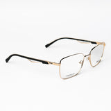 Square Gold Glossy Eyeglasses