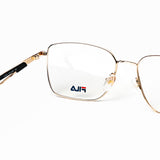 Square Gold Glossy Eyeglasses