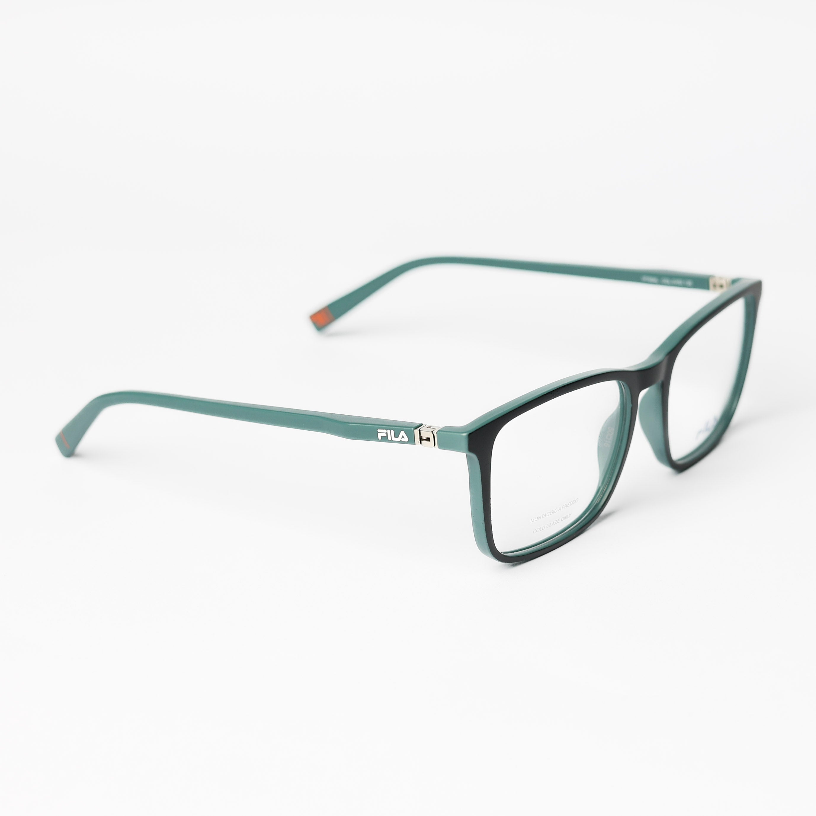 Square Matte Blue Eyeglasses