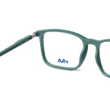 Square Matte Blue Eyeglasses