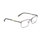 Square Dark Gray Eyeglasses