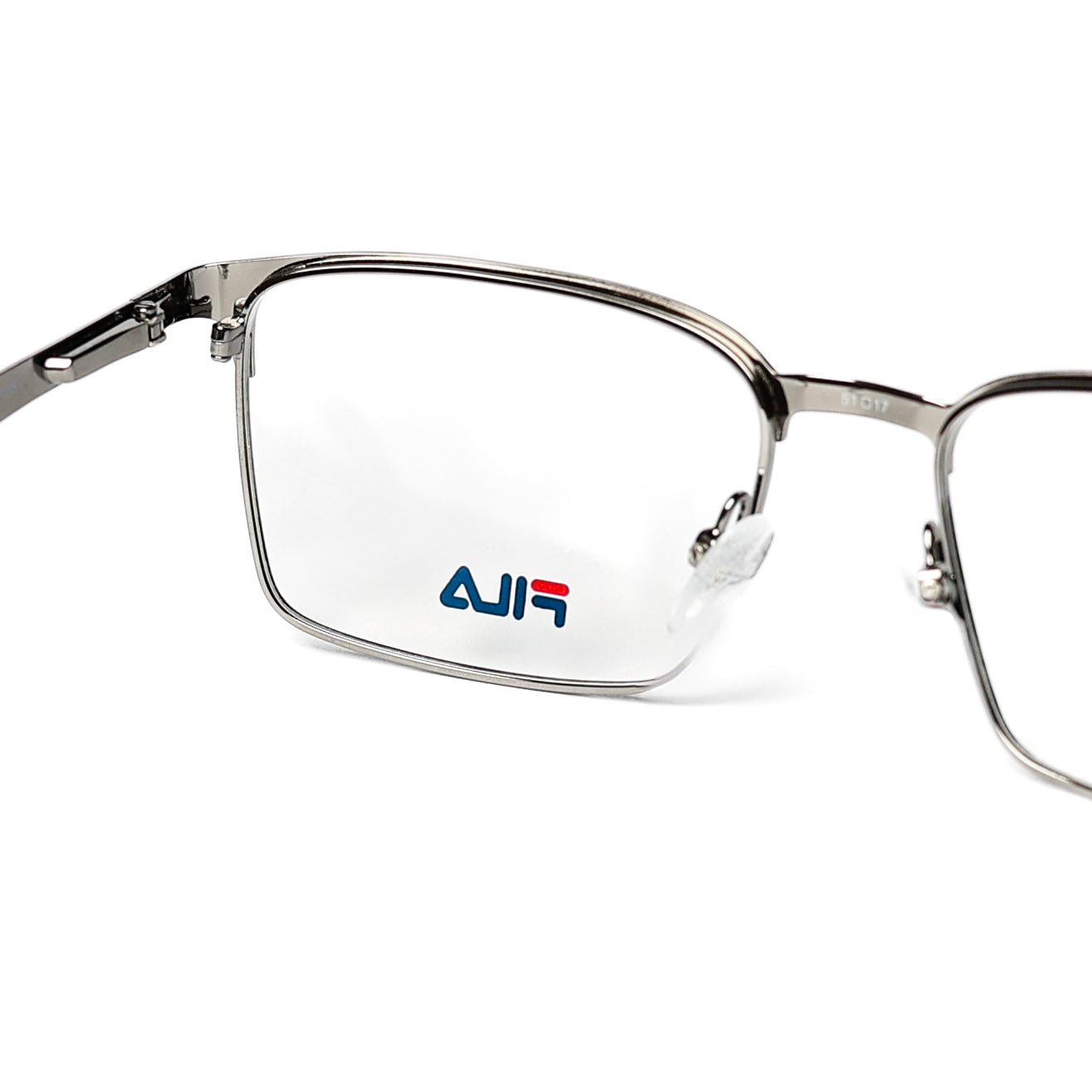 Square Dark Gray Eyeglasses