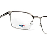 Square Dark Gray Eyeglasses