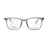 Square Matte Gray Eyeglasses