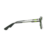 Square Dark Green Eyeglasses