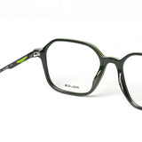 Square Dark Green Eyeglasses