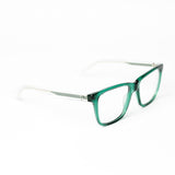 Square Mild Green Eyeglasses
