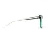 Square Mild Green Eyeglasses